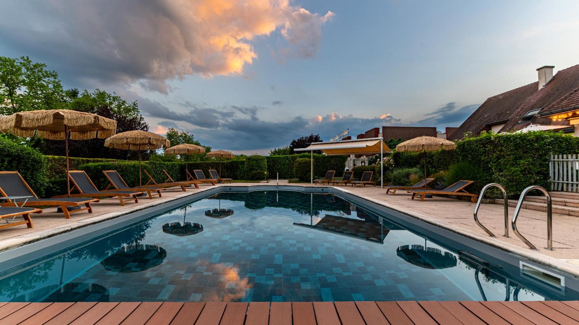 Logis Hostellerie D'Aussois Semur-en-Auxois Esterno foto
