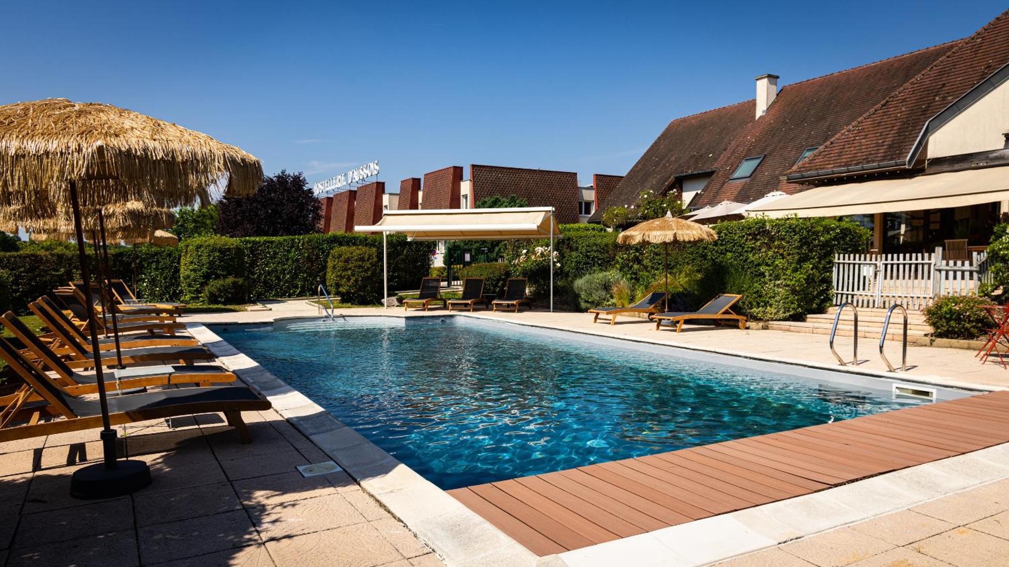 Logis Hostellerie D'Aussois Semur-en-Auxois Esterno foto