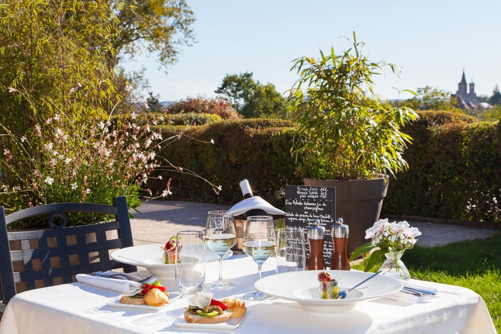 Logis Hostellerie D'Aussois Semur-en-Auxois Esterno foto